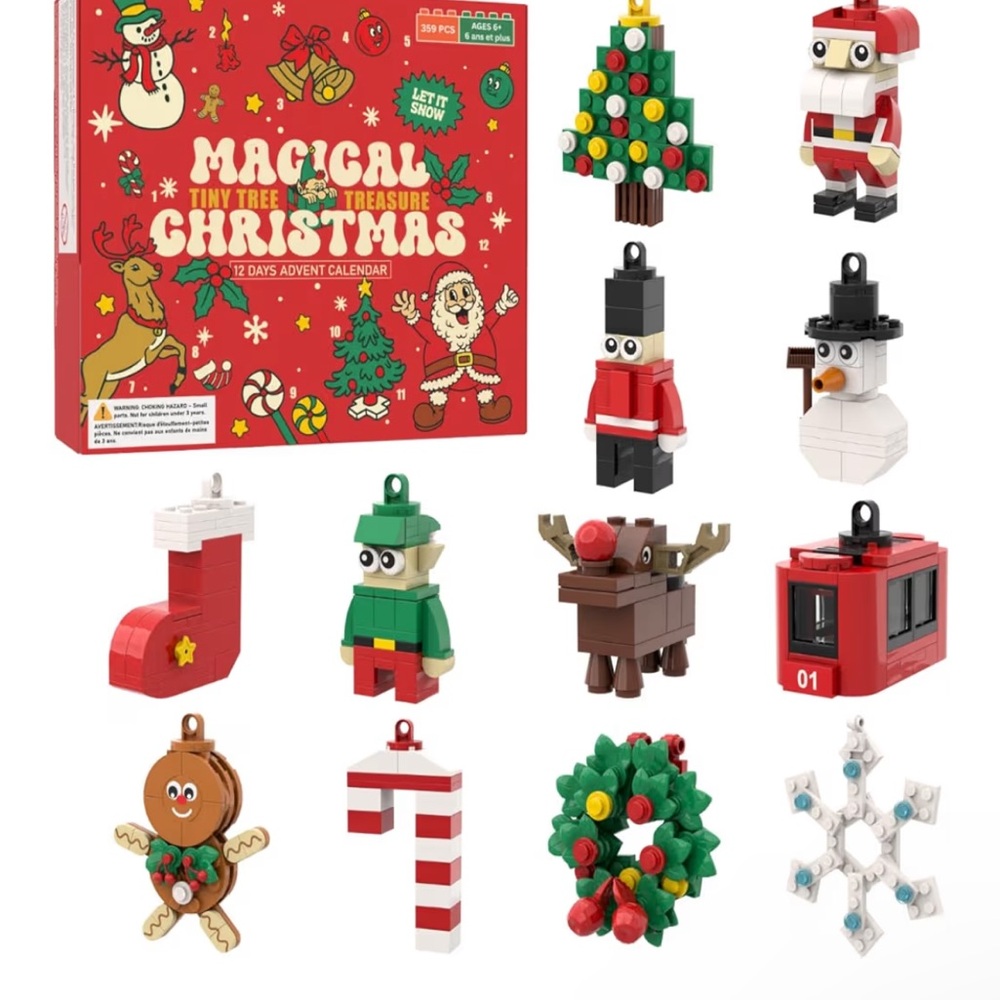 Christmas Advent, Building Block Set